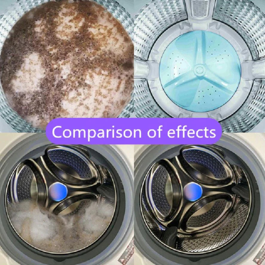 Washing Machine Cleaner Descaler  - Deep Cleaning Tablets For HE Front Loader & Top Load Washer