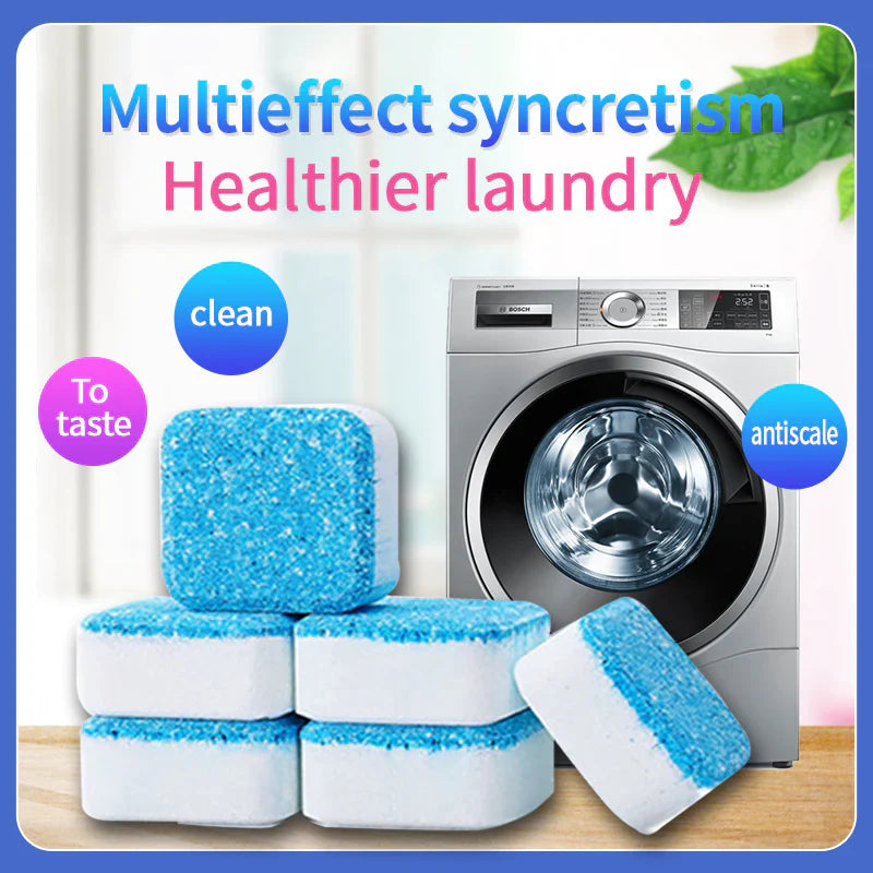 Washing Machine Cleaner Descaler  - Deep Cleaning Tablets For HE Front Loader & Top Load Washer